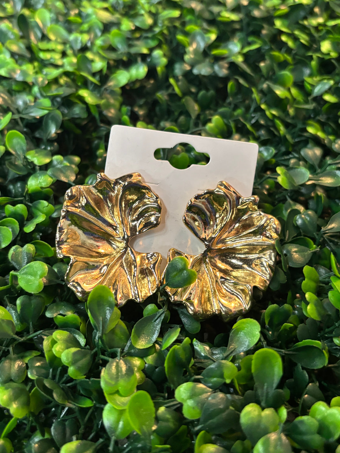 Gold Shell Earring
