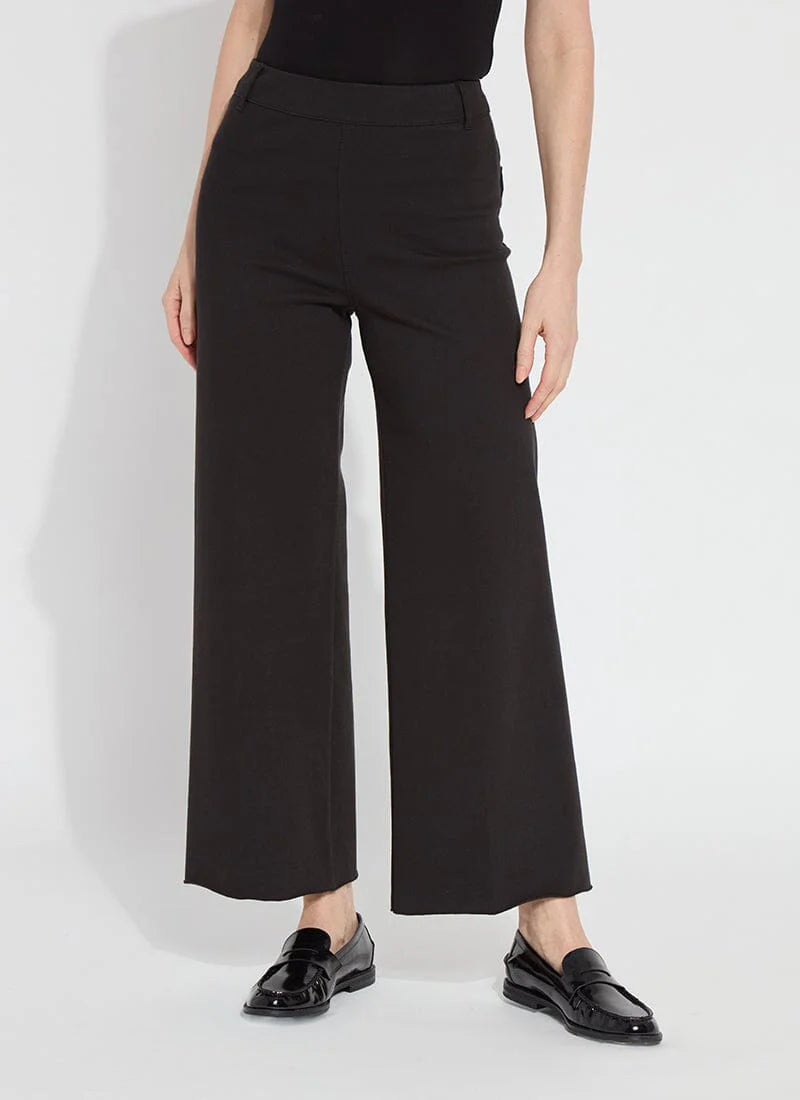 Erin High Waist Wide Leg Denim in Black