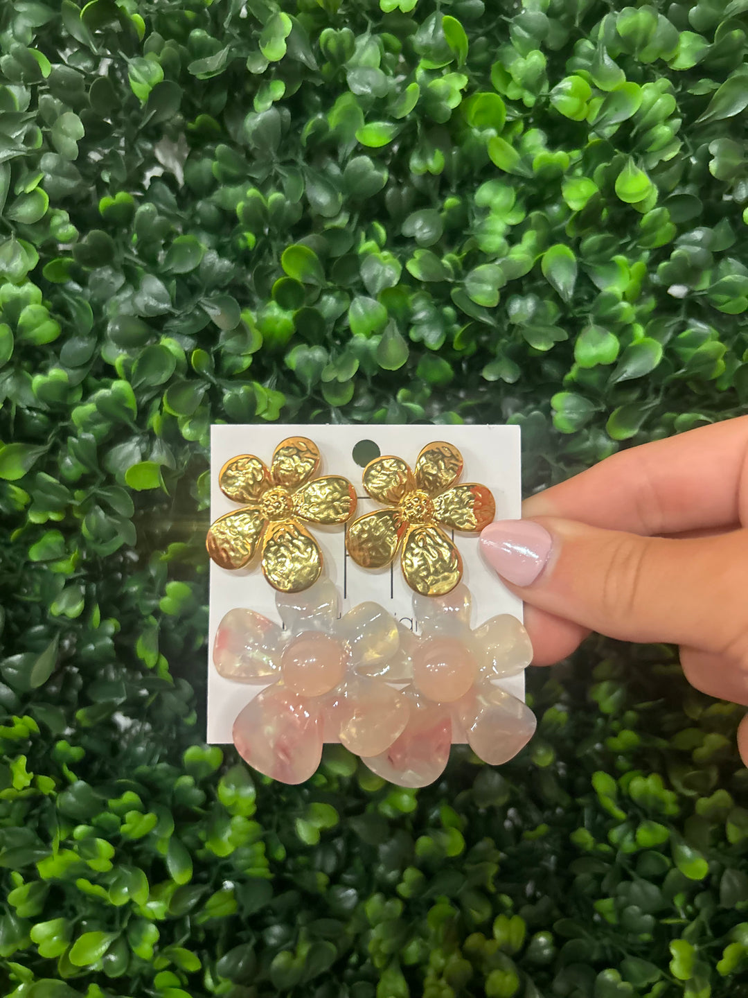 Multi Flower Earrings