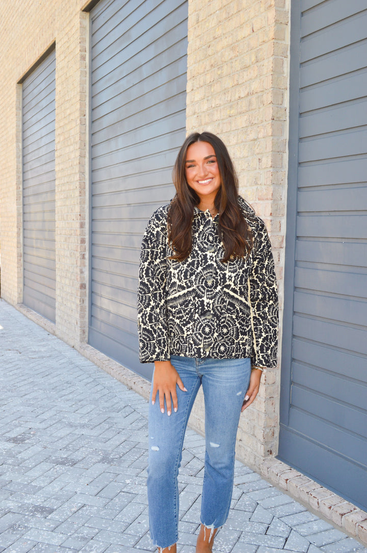 Carmen Graphite Goldie Jacket