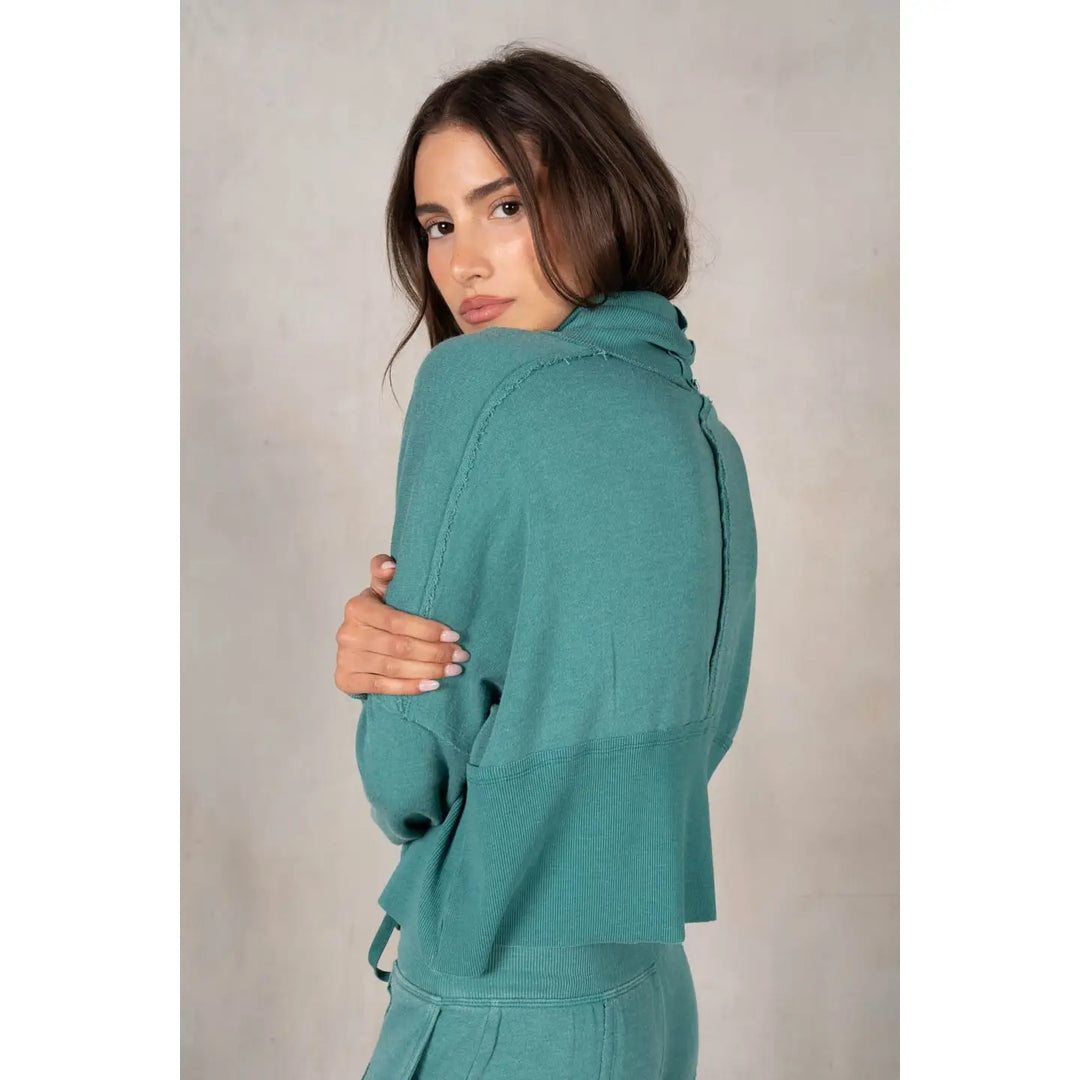 Terry Turtleneck Lounge Set