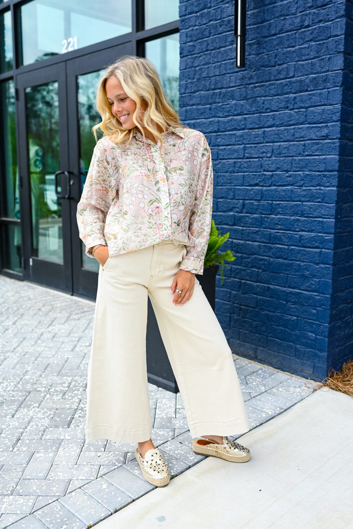 Habitual Ecru Goucho Jeans