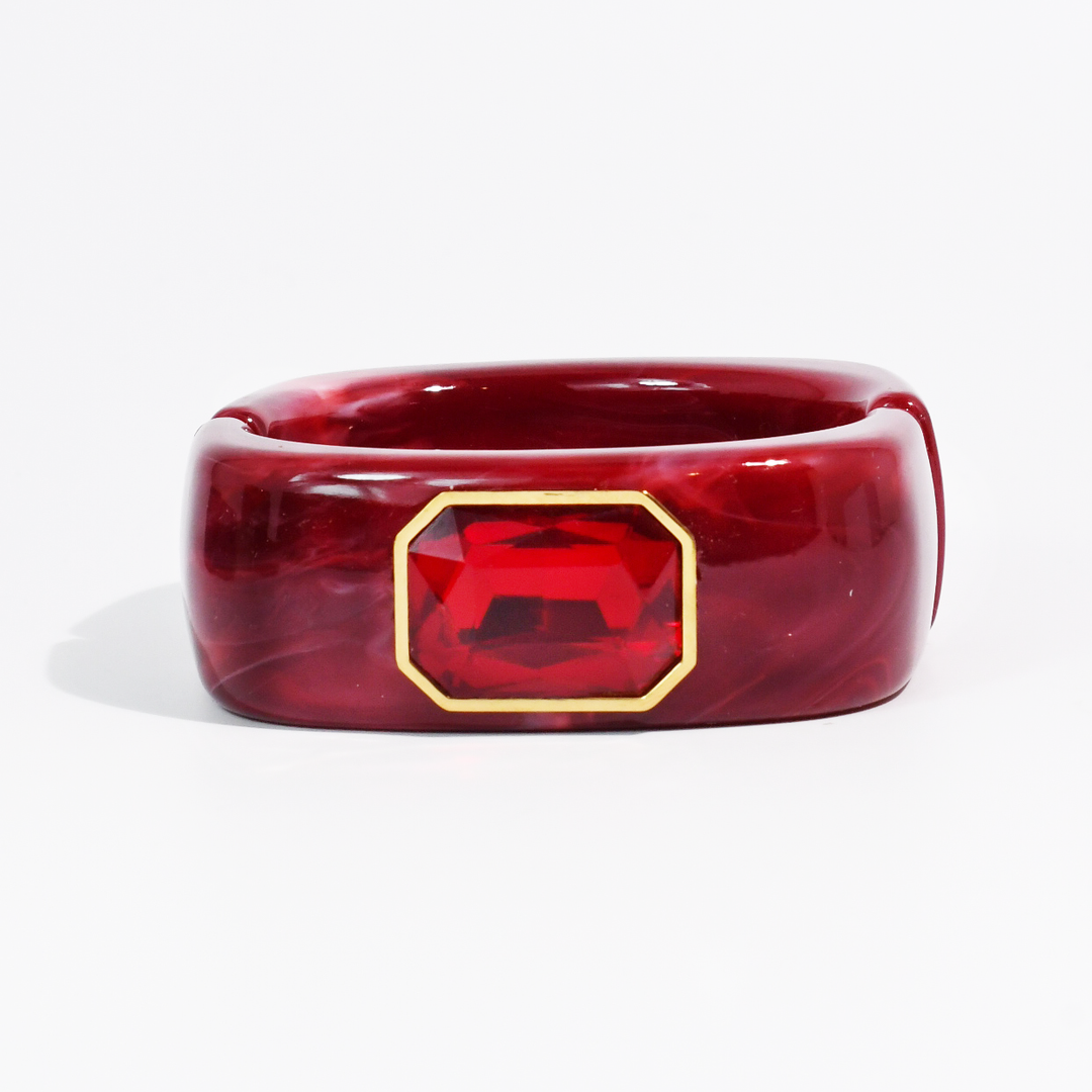 The Gemma Cuff Bracelet: Navy