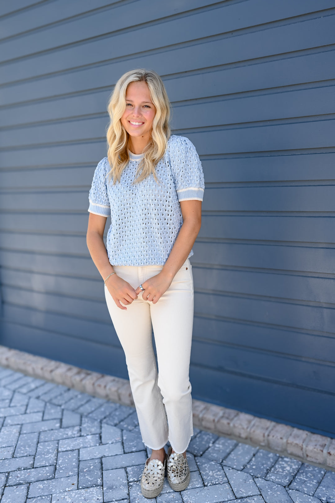 Glenne Short Sleeve Top