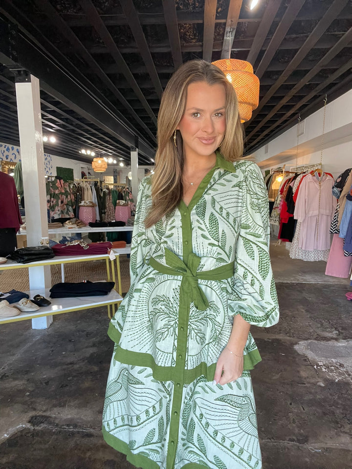 Emerald Meadow Dress