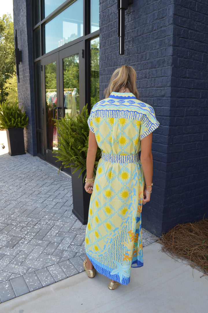 Golden Reef Willa Dress