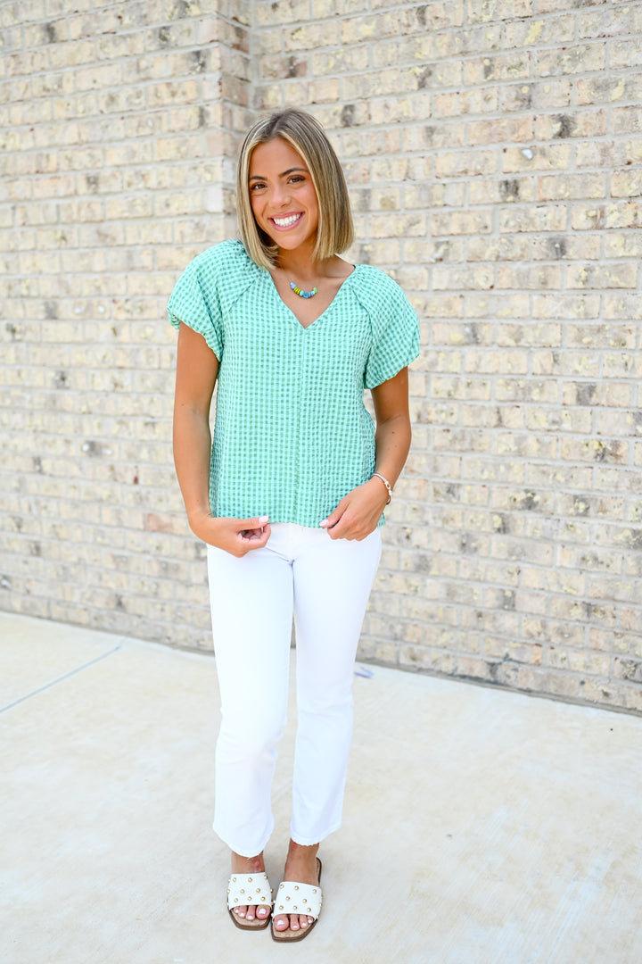 Sea Green Donna Top