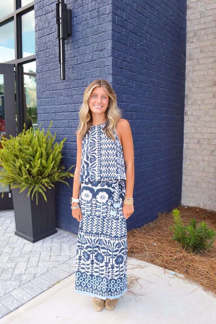 Sammi Skirt in Montego Bay Blue