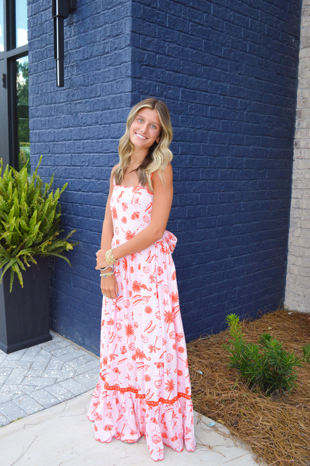 Beach Linen Maxi Dress