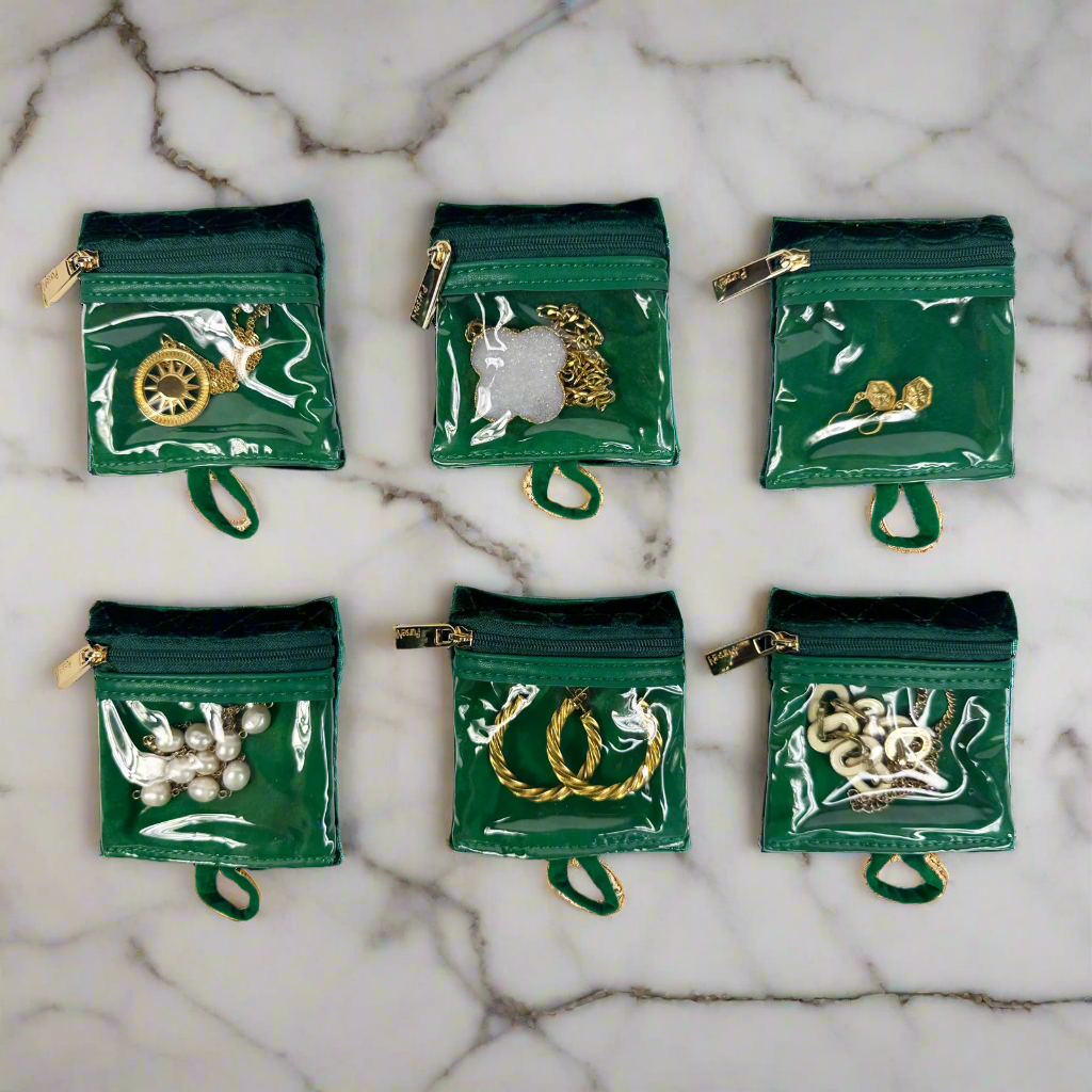 Getaway Jewelry Case - Emerald Velvet