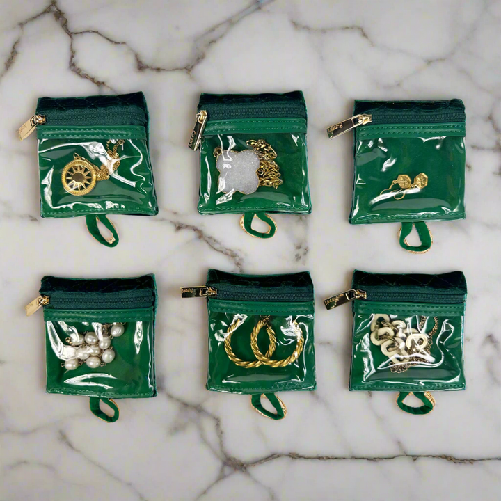 Getaway Jewelry Case - Emerald Velvet