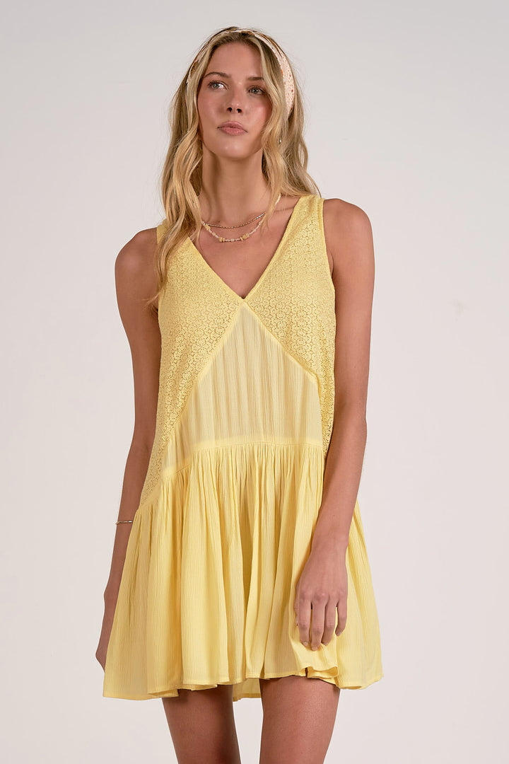 Sunshine Sleeveless Mini Dress