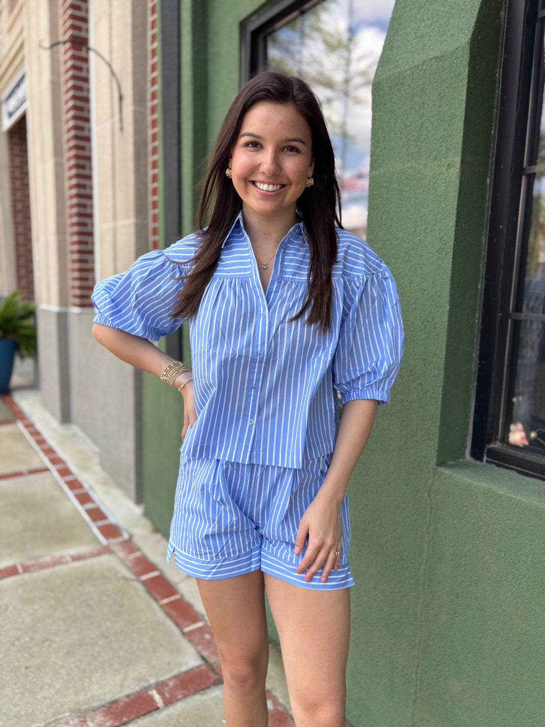 Blue Stripe Set