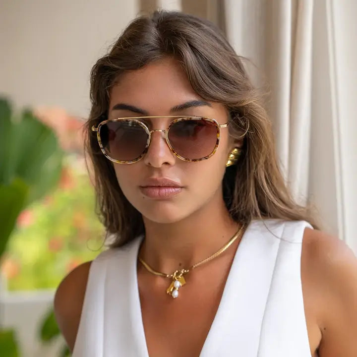 Weston Sunglasses in Brown Pearl - Freyrs