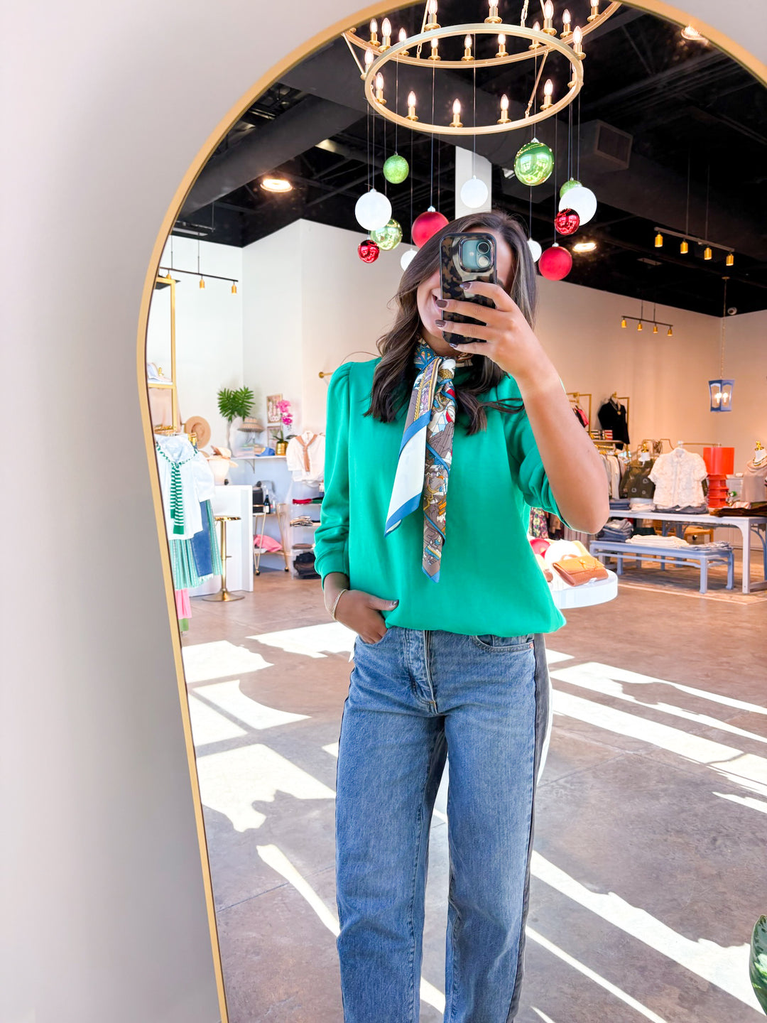 Cooper Sweatshirt in Kelly Green