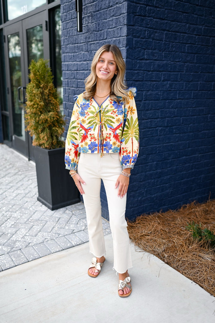 Paradise Printed Top