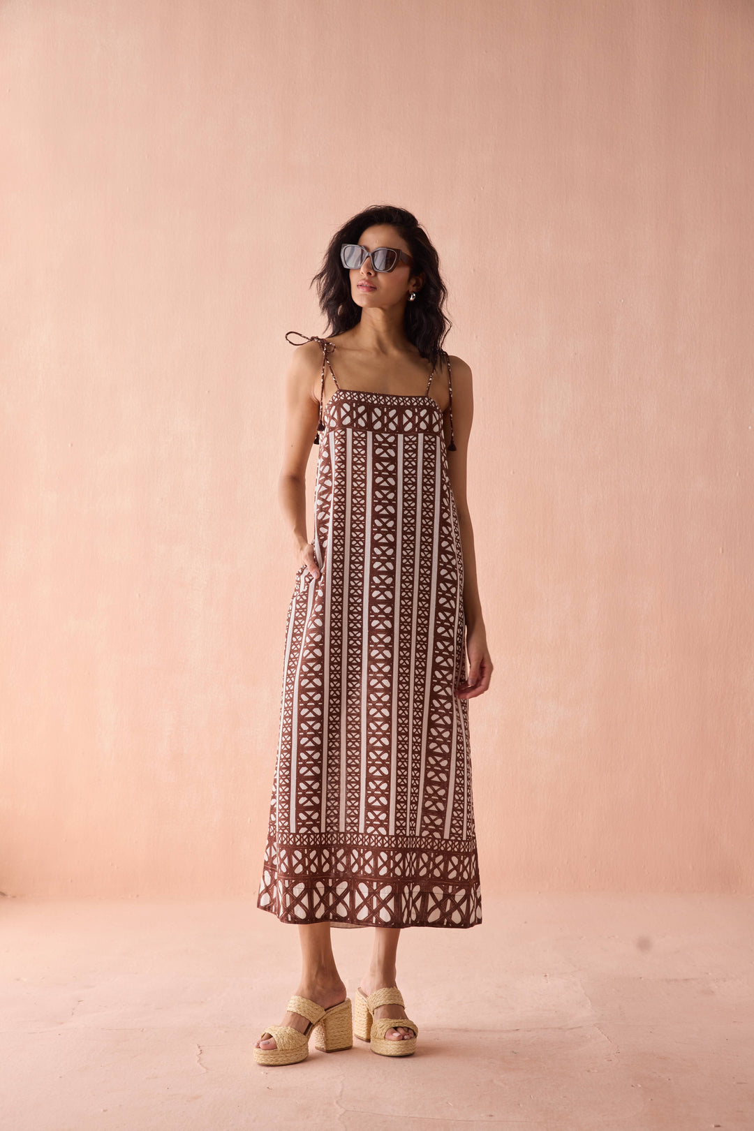 Tillie Maxi Dress in Cacoa