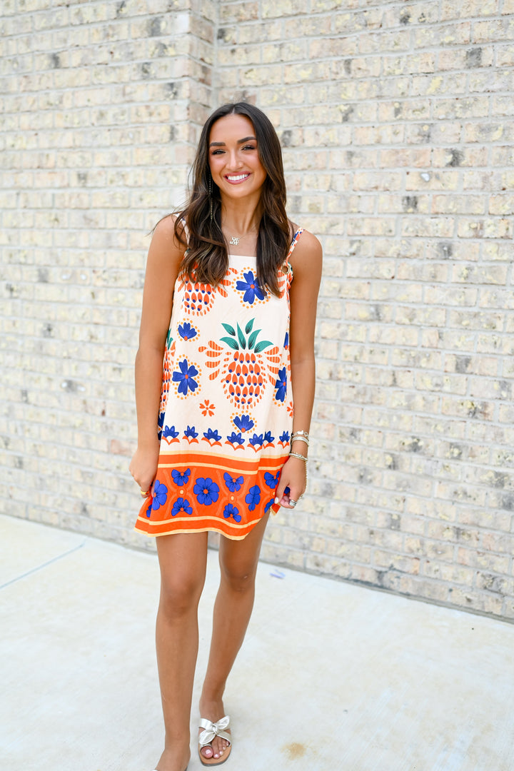 Dionysian Charm Mini Dress