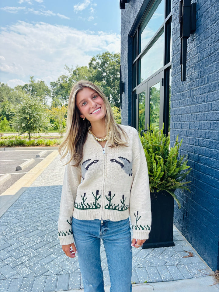 Songbird Zip Sweater