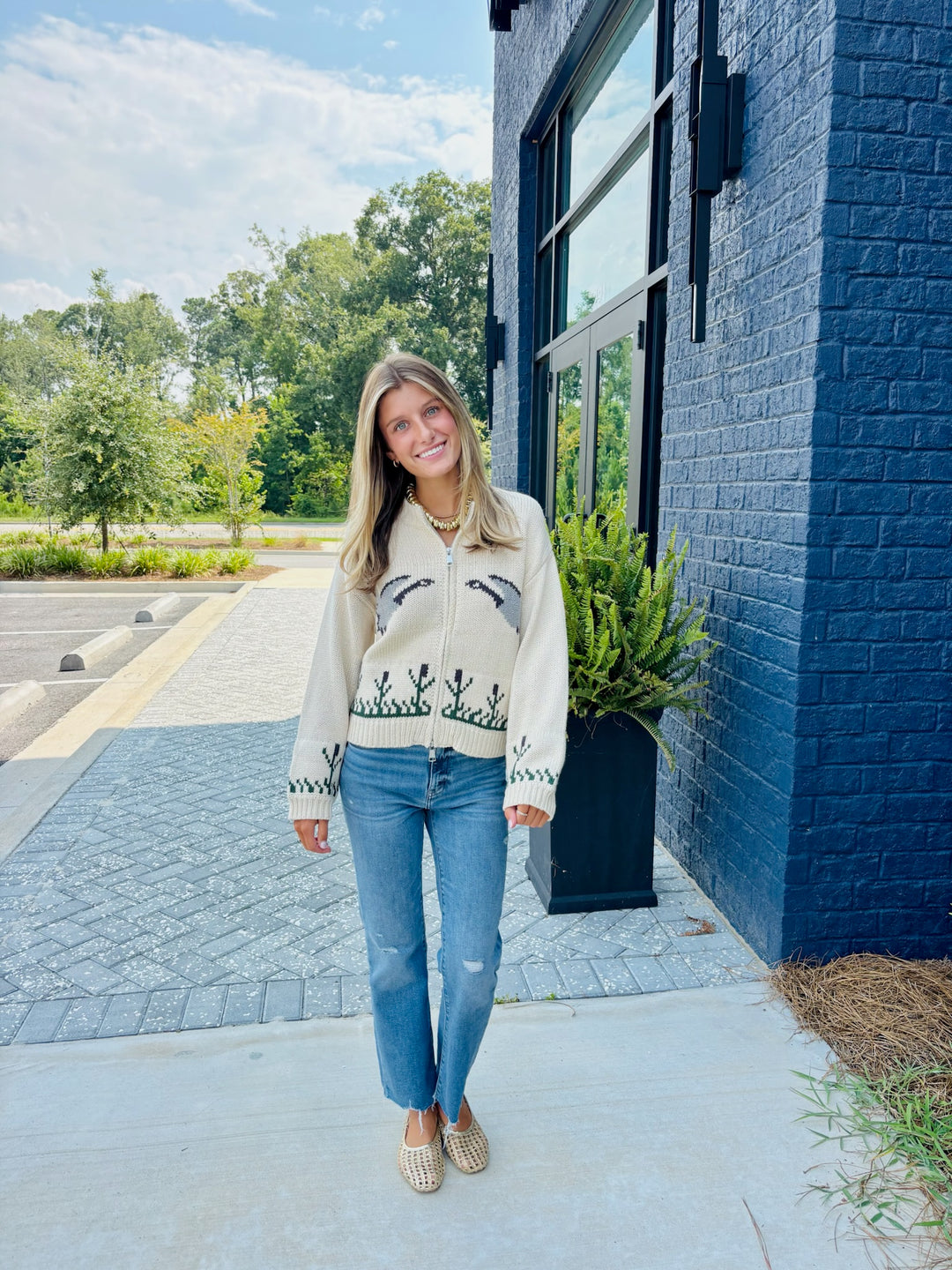 Songbird Zip Sweater