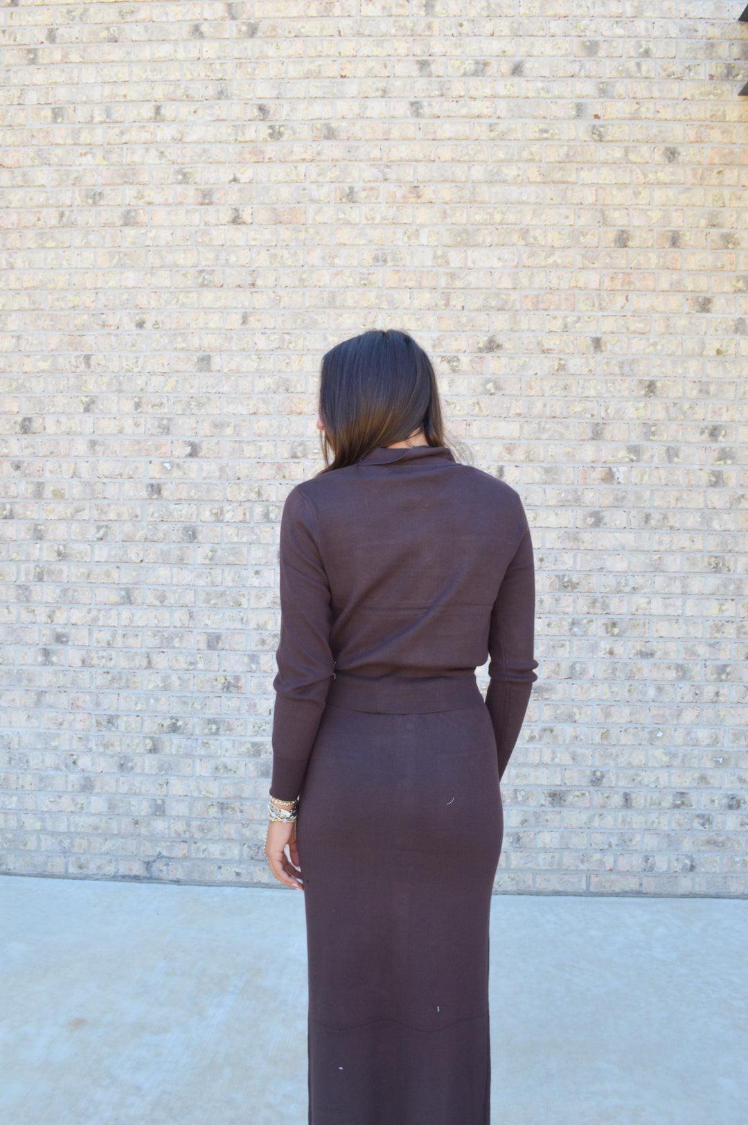 Cecile Skirt in Brown