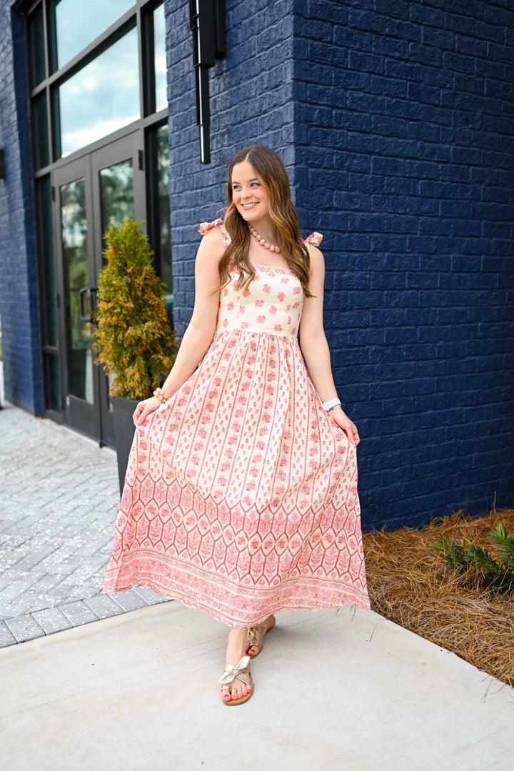 Pink Pearl Maxi Dress