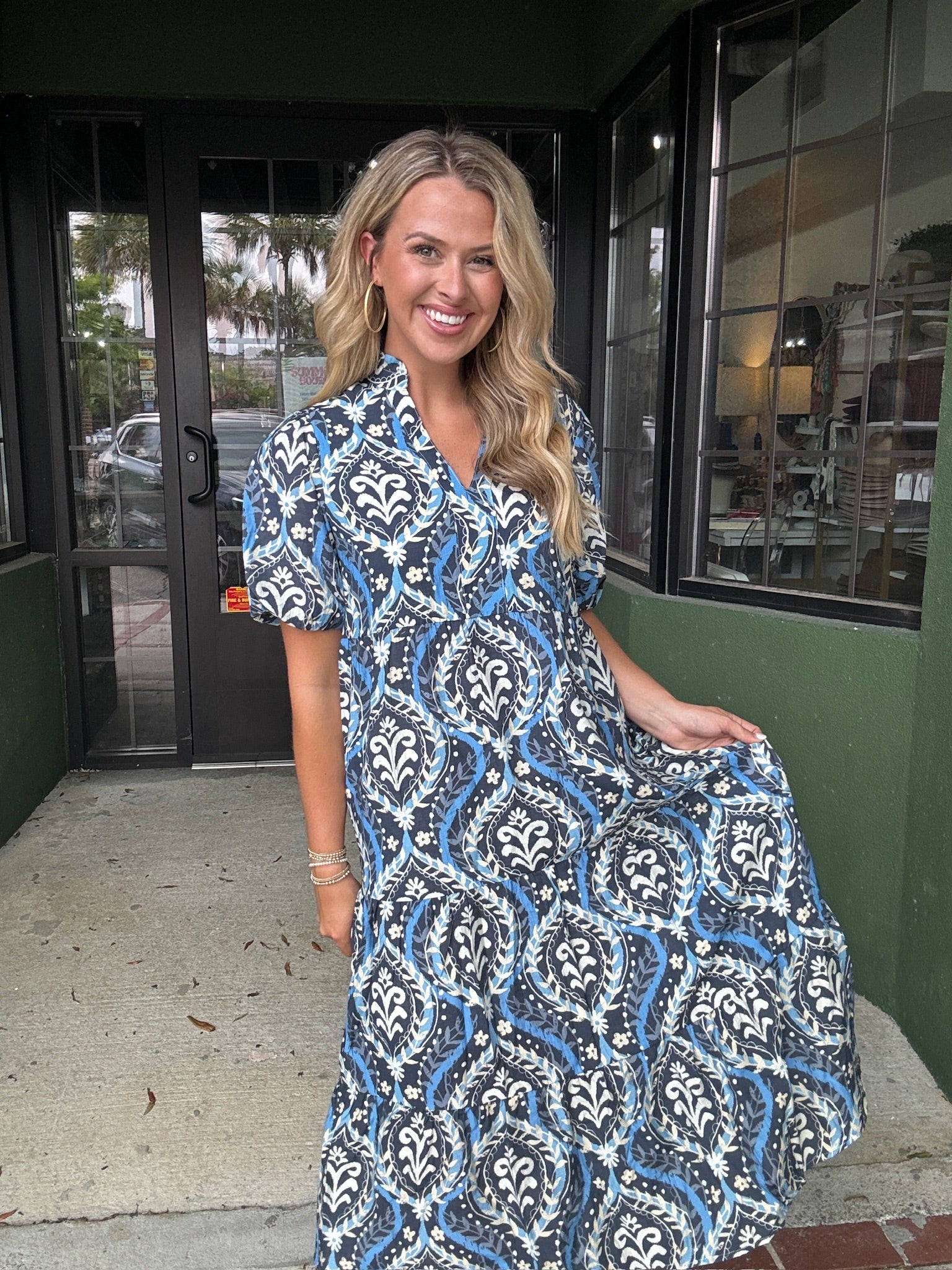 Blues Maxi Dress