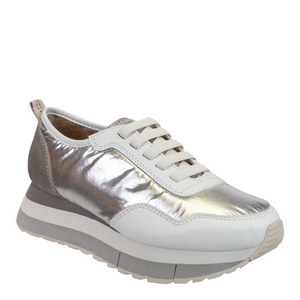 Silver Kinetic Sneaker