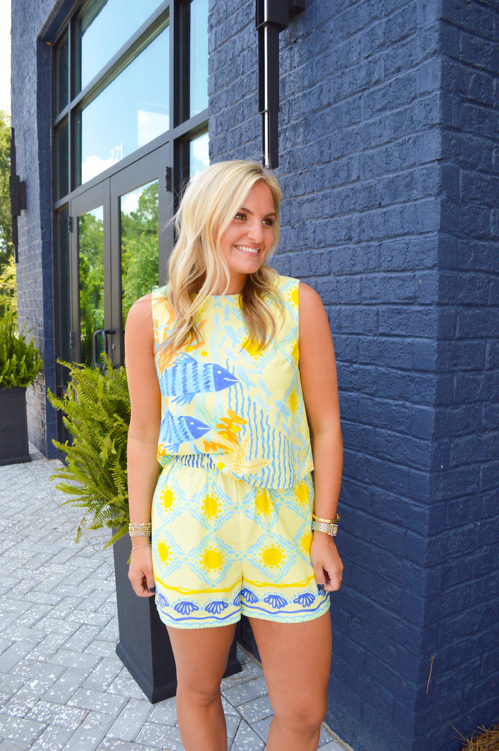 Golden Reef Shorts