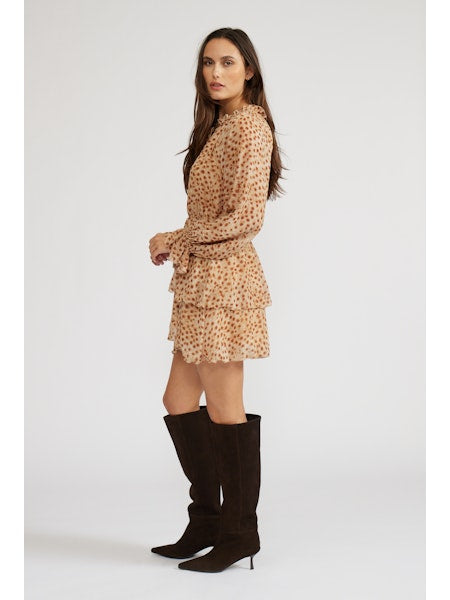 Cheetah Print Santino Mini Dress