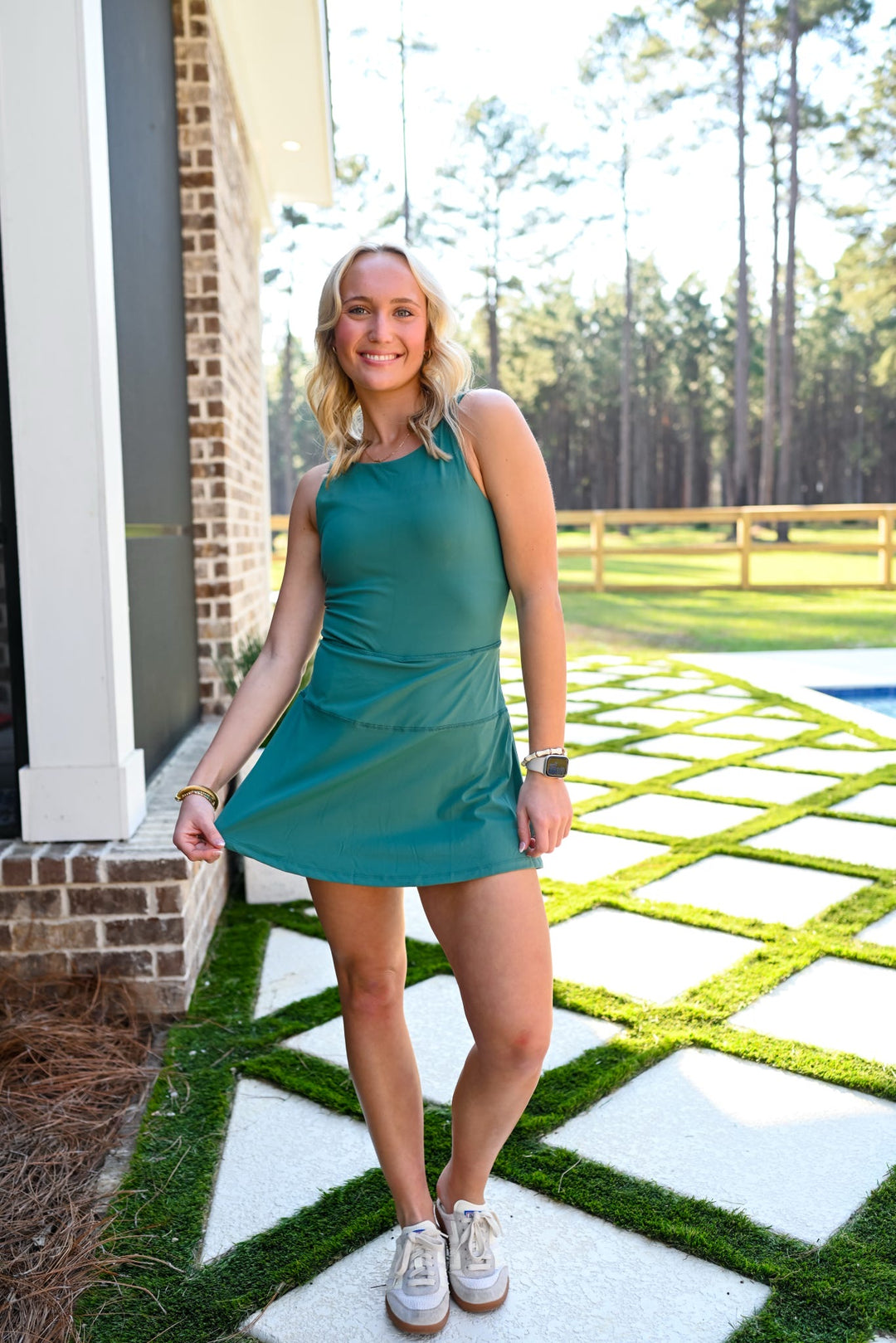 Scallop Kourt Athletic Dress