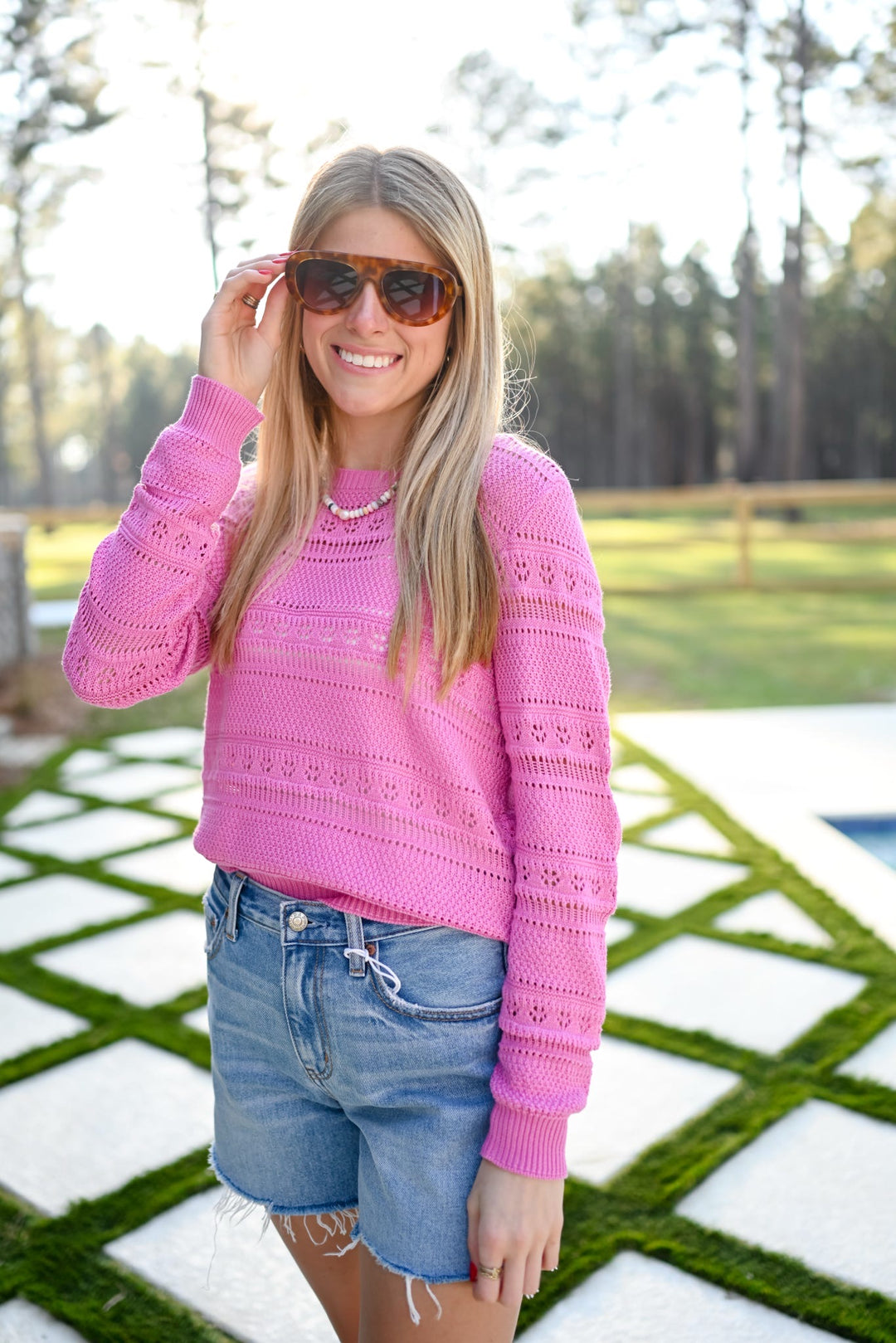 Amorette Long Sleeve Sweater
