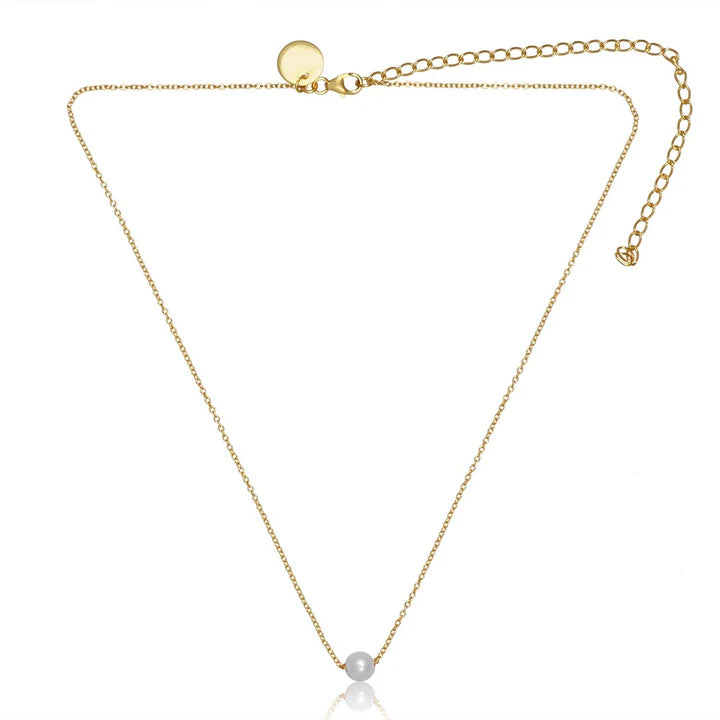 Round Pearl Necklace - Tatum James