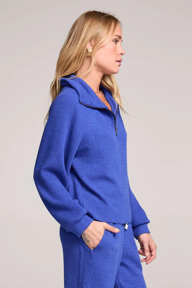 Half Zip Lapis Blue Set