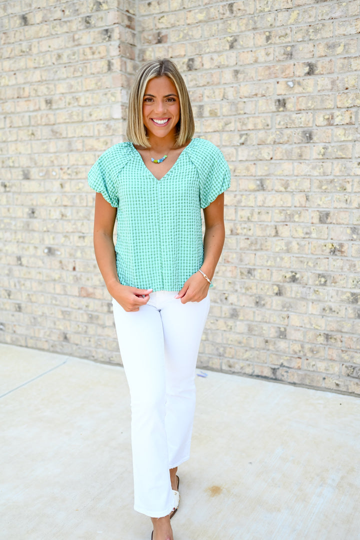 Sea Green Donna Top