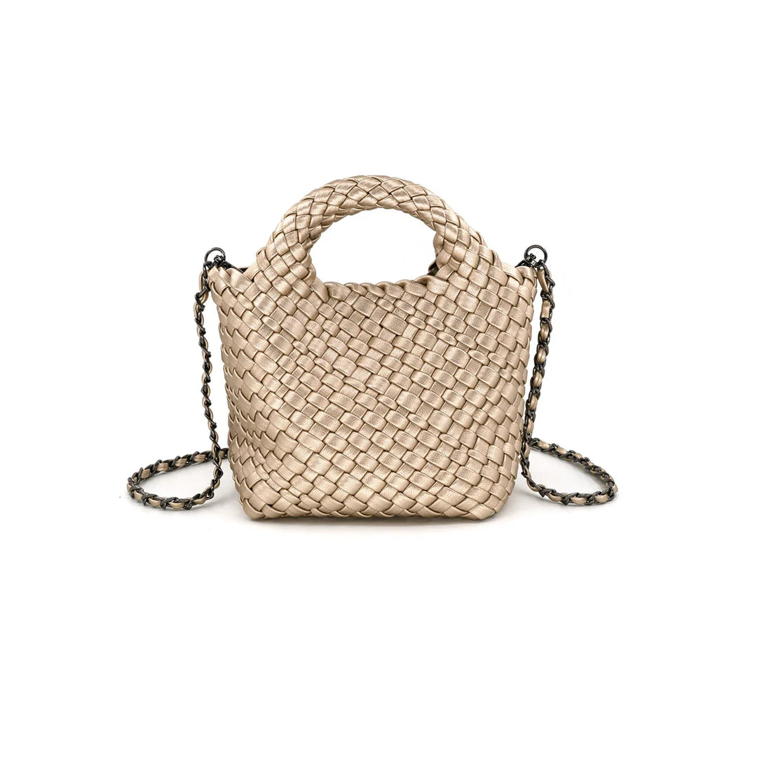 Braided Crossbody Bag