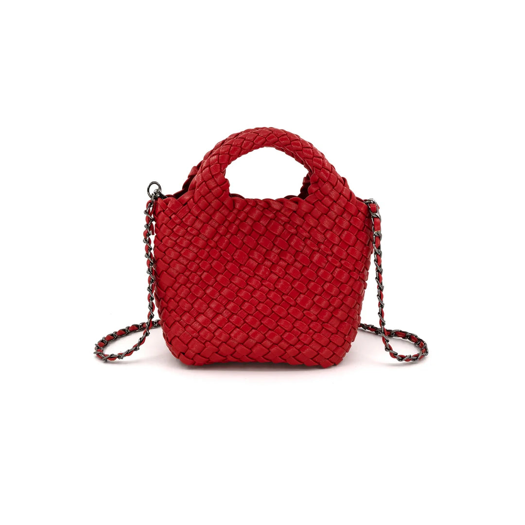 Braided Crossbody Bag