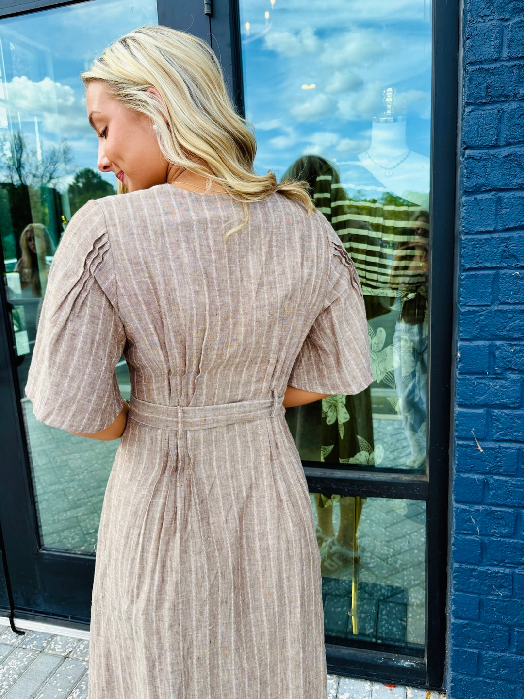 Madrid Linen Dress