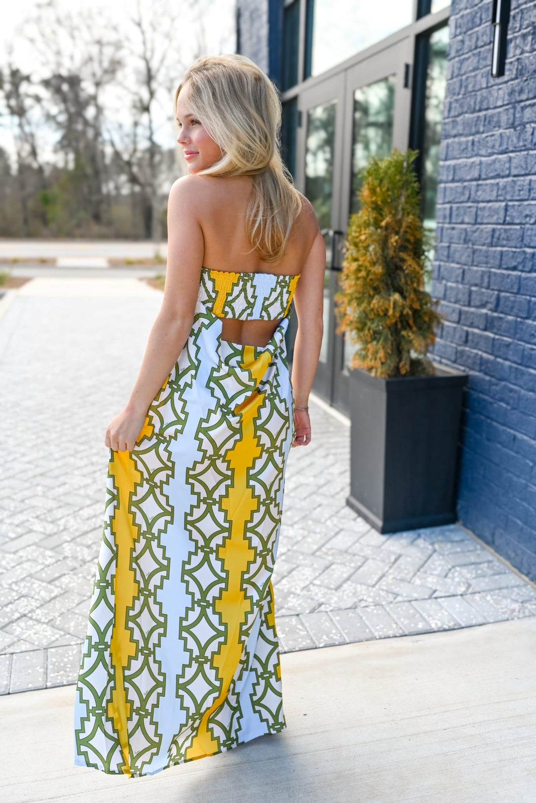 Roma Strapless Dress