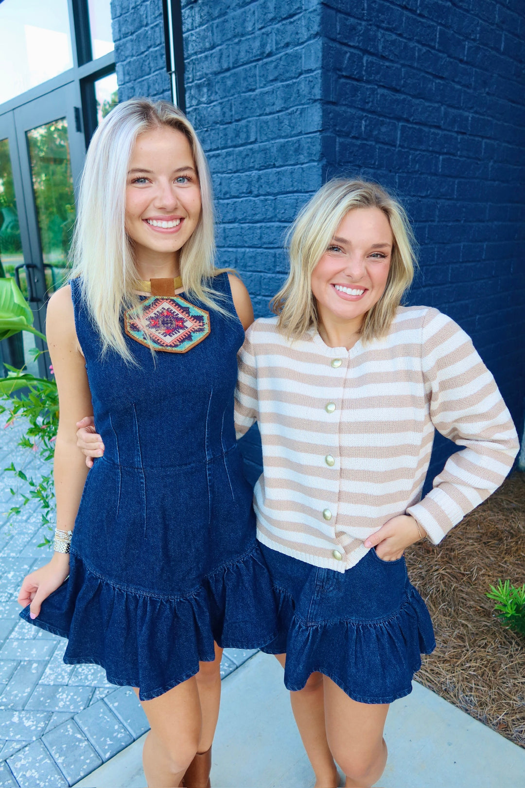 Long Sleeve Striped Cardigan