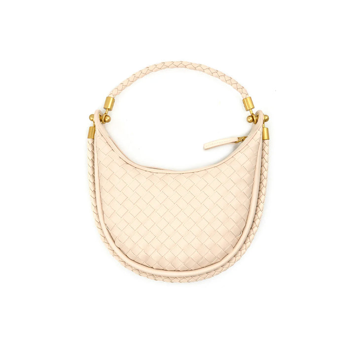 The Milan Purse in Cream