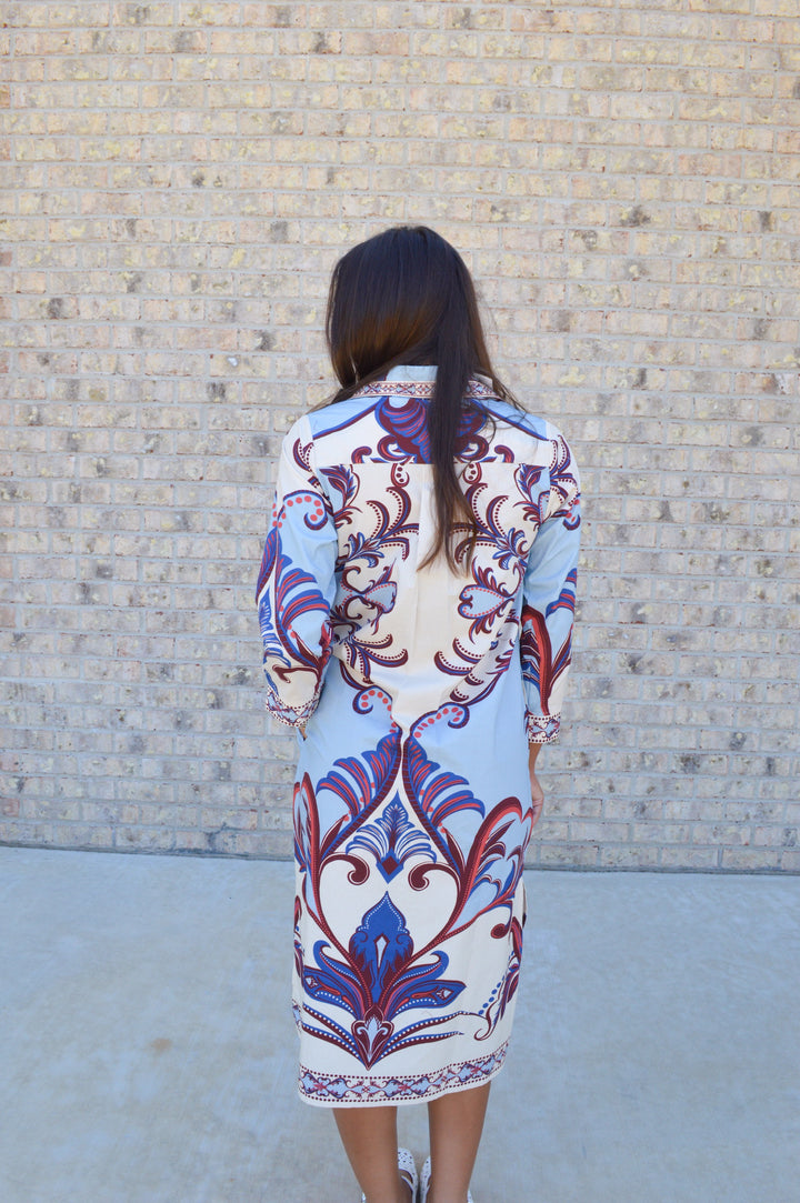 Eliza Dress in Arabesque