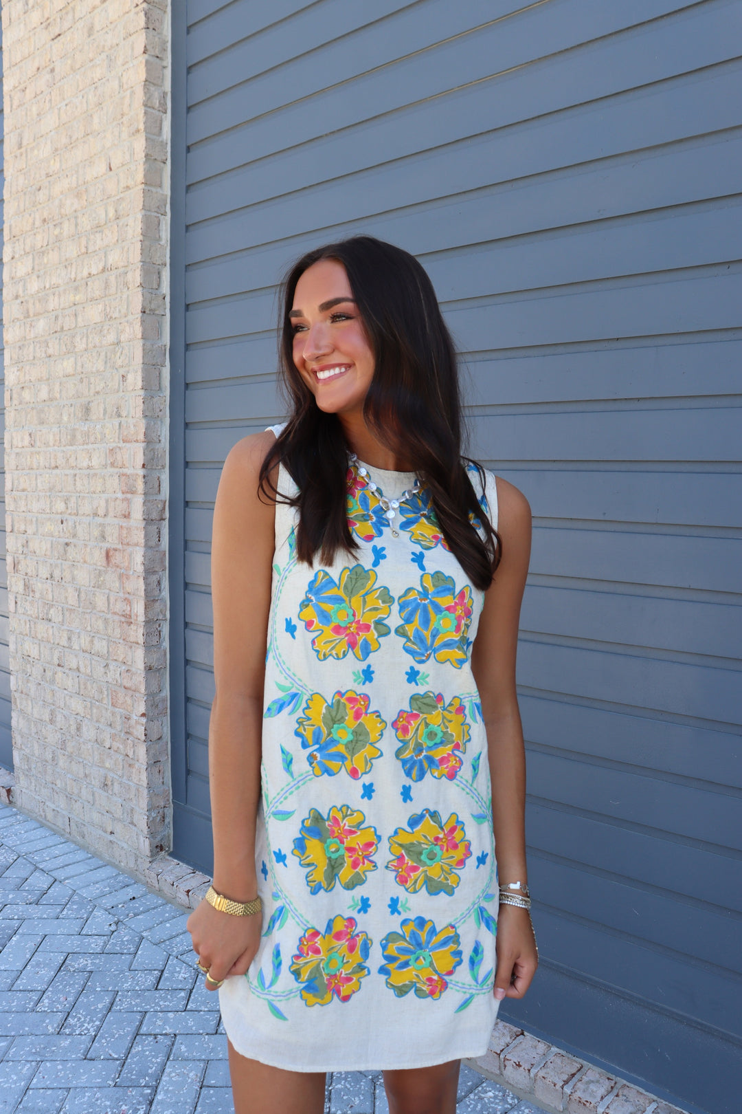 Garden Chic Mini Dress