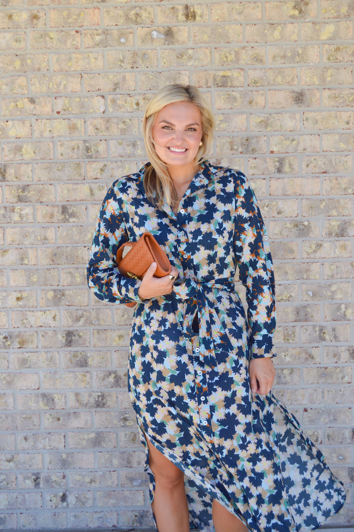 Emma Maxi Dress in Inkwell