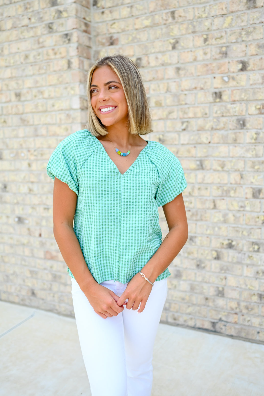 Sea Green Donna Top