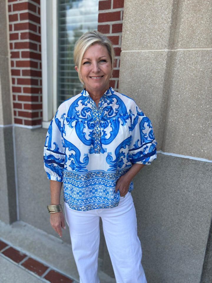 Blue Wave Top