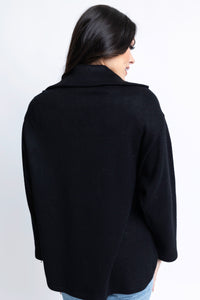 Black Fleece Pocket Top