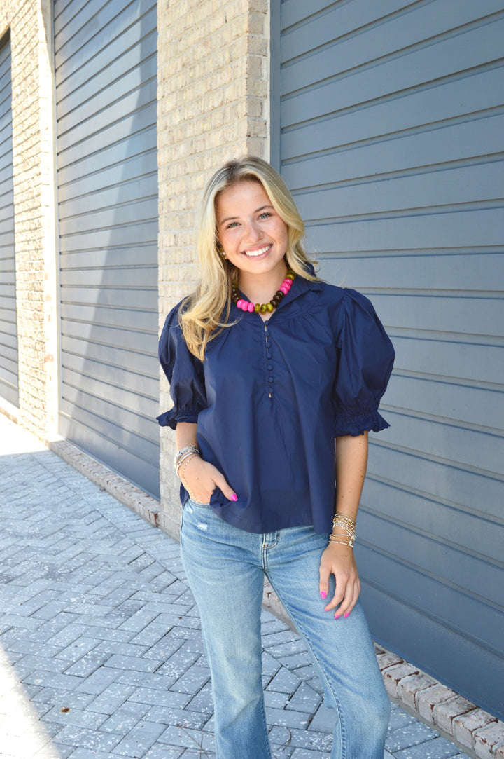 Sapphire Short Sleeve Top