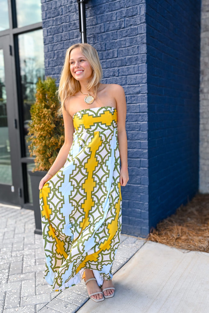 Roma Strapless Dress