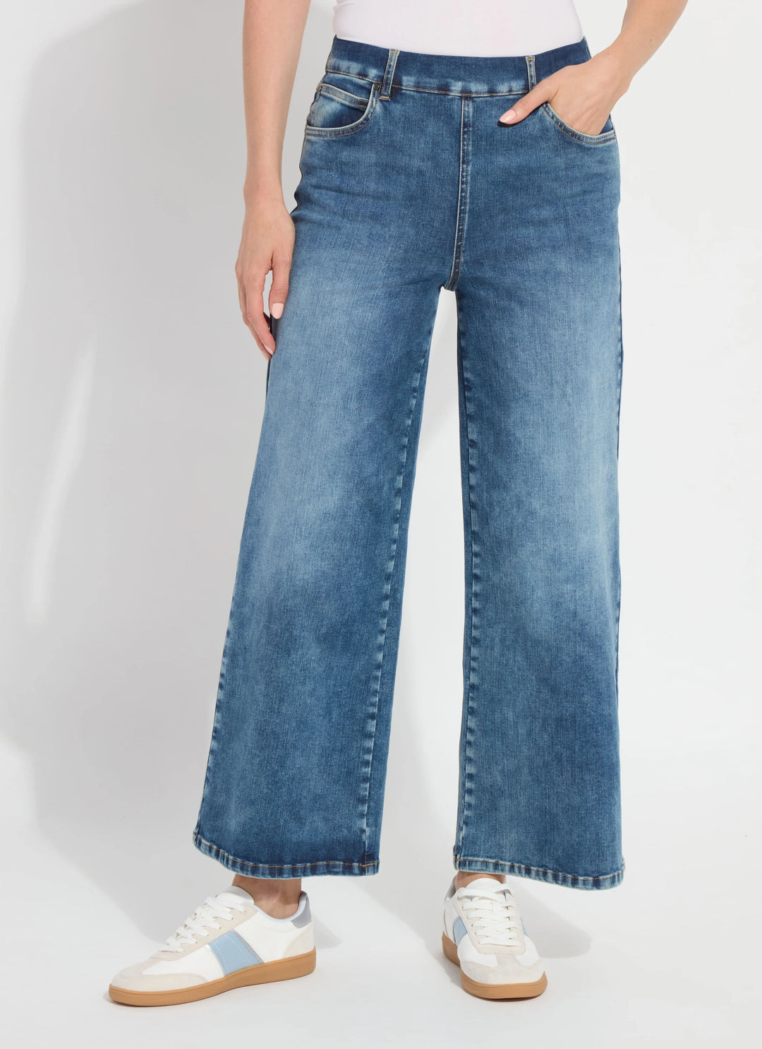 Sylvie Wide Leg Premium Denim